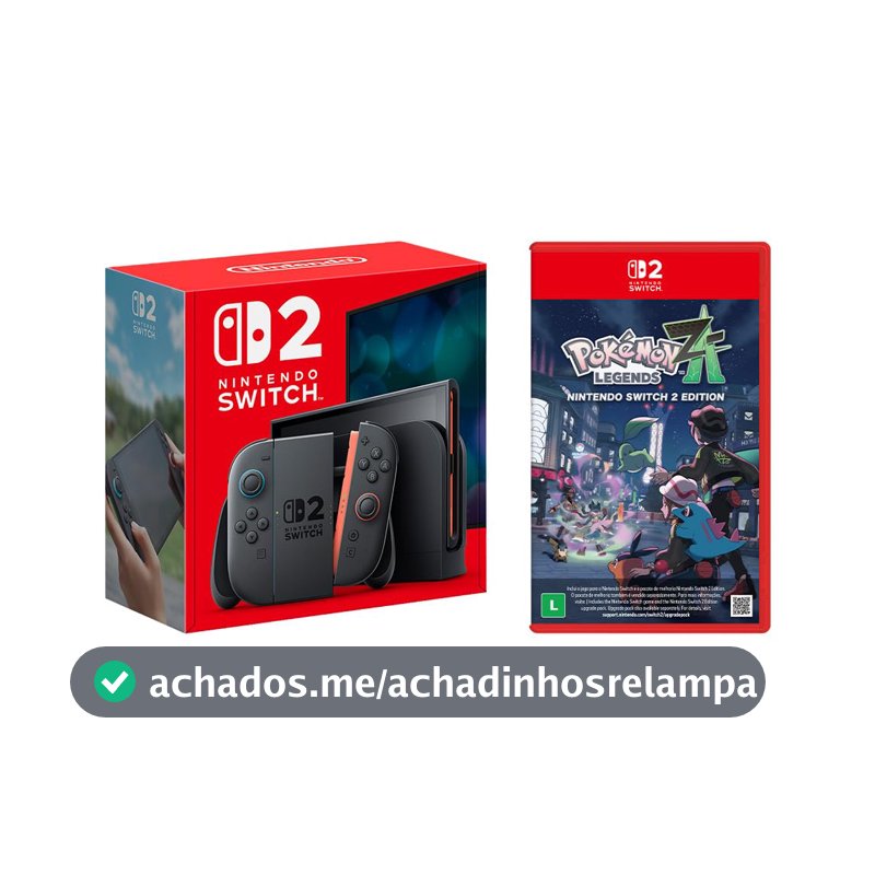 Console Nintendo Switch 2 + Jogo Pokémon Legends: Z-A