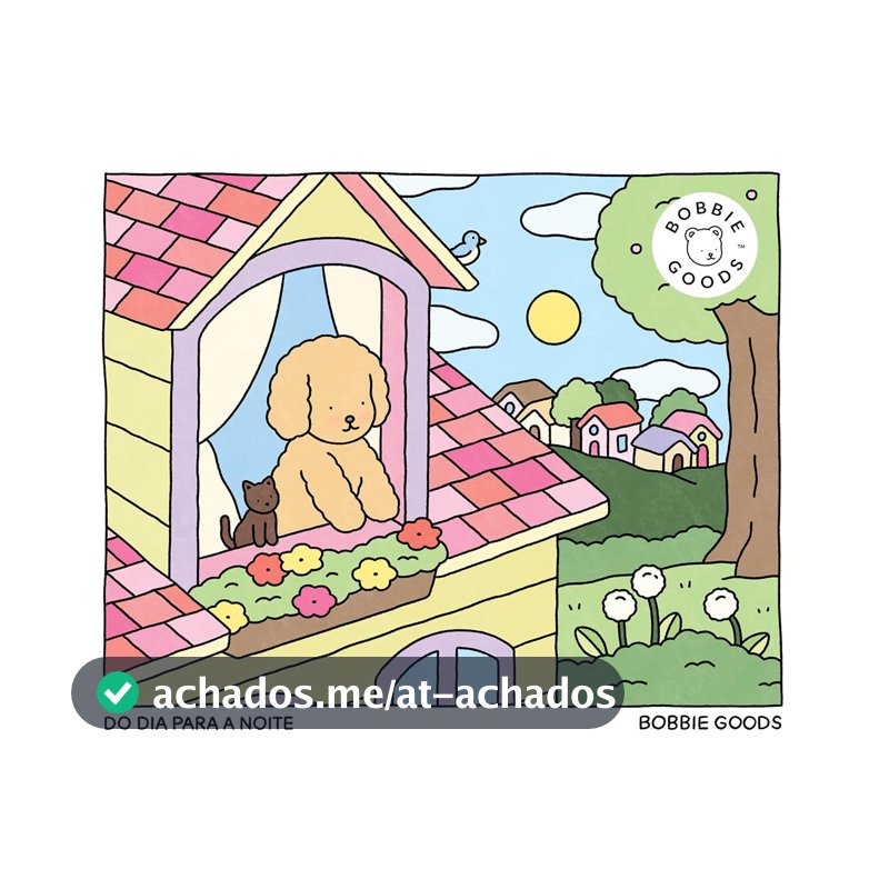 Do dia para a noite (Day to night) – Livro de colorir oficial Bobbie Goods