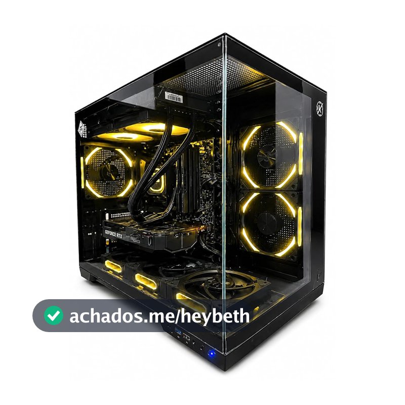 A&A TECH PC Gamer AMD Ryzen 7 5700X, RTX 5060 8GB, 32GB DDR4, SSD NVMe 1TB, Water Cooler 240mm ARGB, 6 Fans ARGB Sincronizados, WiFi, Bluetooth, Windows 11 Ativado – Alta Performance para Jogos