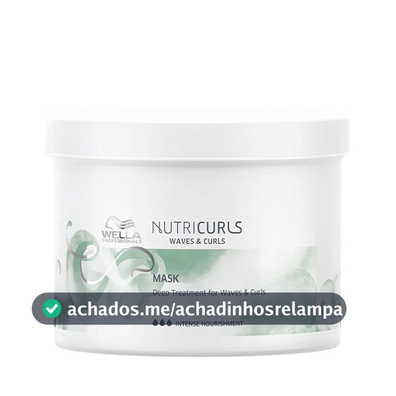 Wella Professionals Nutricurls Máscara de Nutrição Intensa 500ml