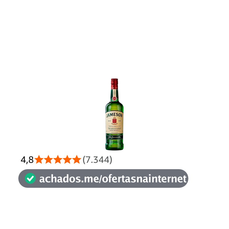 Jameson - Whiskey Irlandês, 750 ml