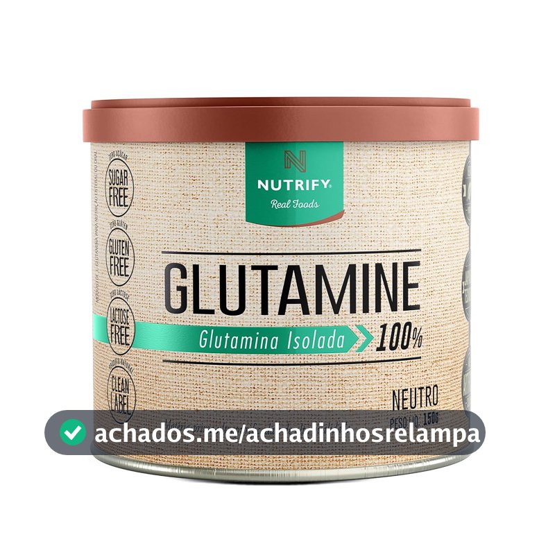 Nutrify - Glutamina 100% isolada - 150g