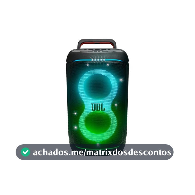JBL PartyBox 520, Caixa de Som Bluetooth com Show de Luzes - Preto