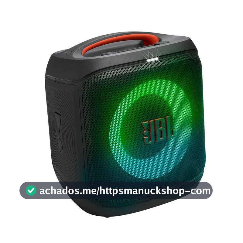 JBL PartyBox Encore Essential 2, Caixa de Som Bluetooth, Aux e USB - Preto