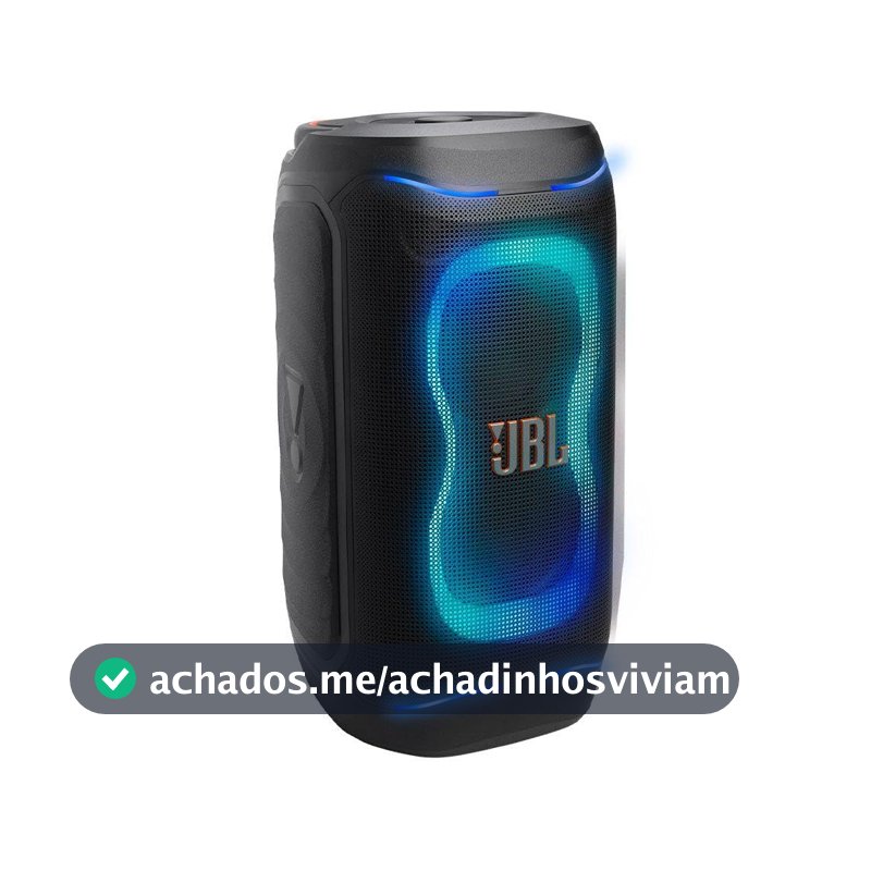 Caixa de Som JBL PartyBox Club 130, Bluetooth, Preto, 160W RMS