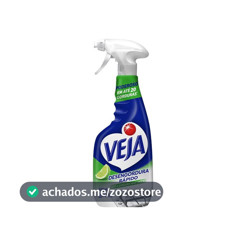 Limpador Spray Gold Cozinha Desengordurante Limão 500 Ml, Veja
