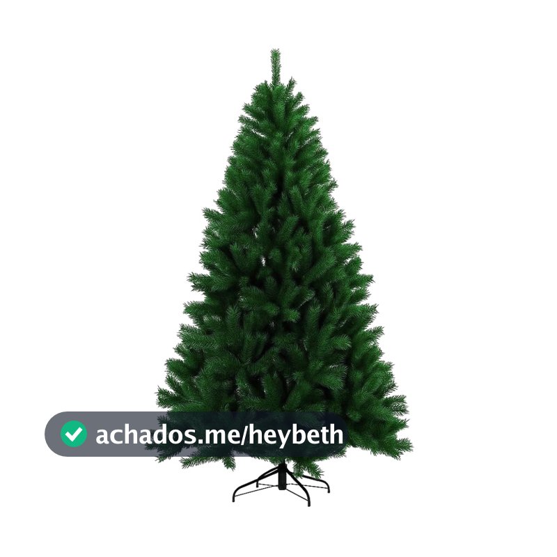 Árvore de Natal Luxo Super Premium Pinheiro 1,80 m — 800 Galhos, Cheia e Realista, Decoração para Casa com Estilo e Sofisticação