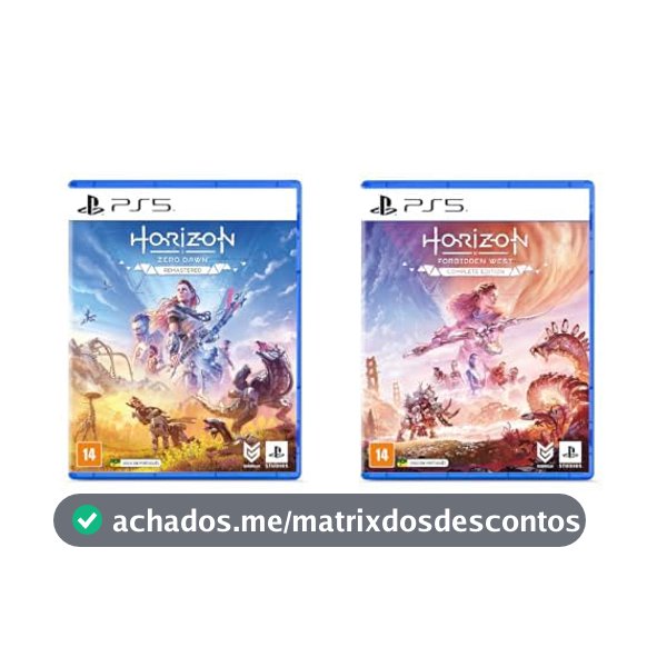 Bundle Horizon Zero Dawn™ Remastered + Horizon Forbidden West™ Complete Edition - PlayStation 5