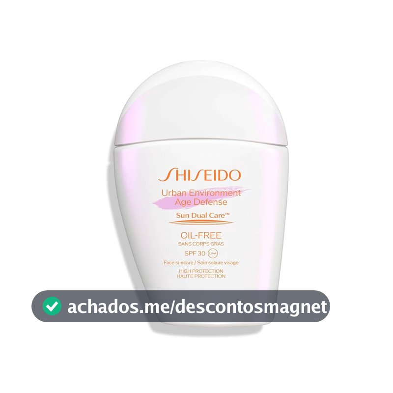 Shiseido Sun Urban Face emulsion FPS 30 alta proteção