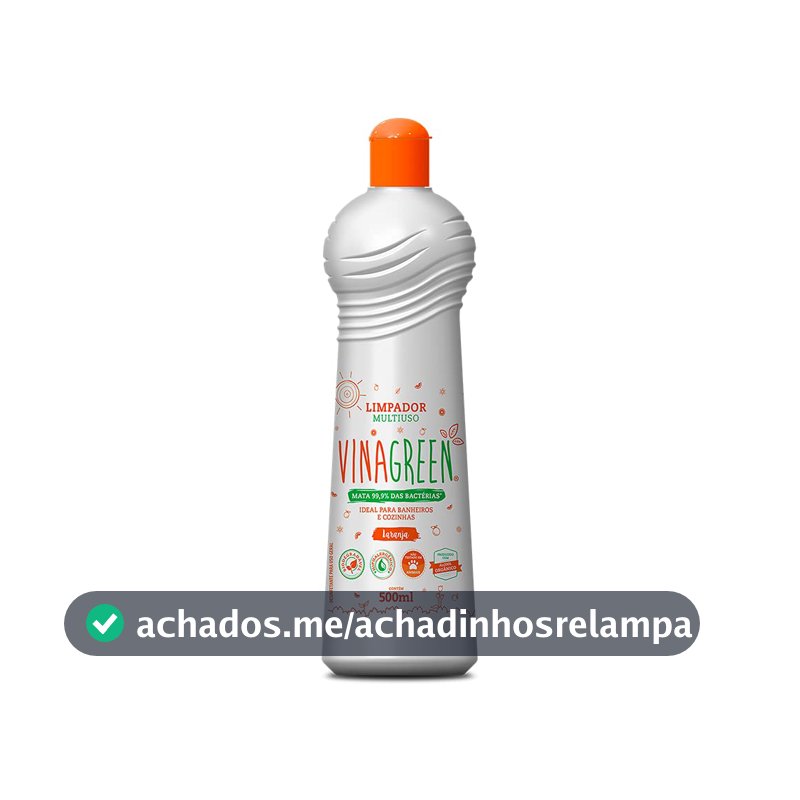 Limpador Multiuso Vinagreen Laranja 500Ml