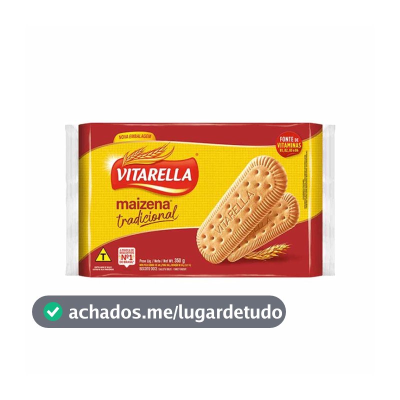 Biscoito Doce Maizena 350g - Vitarella