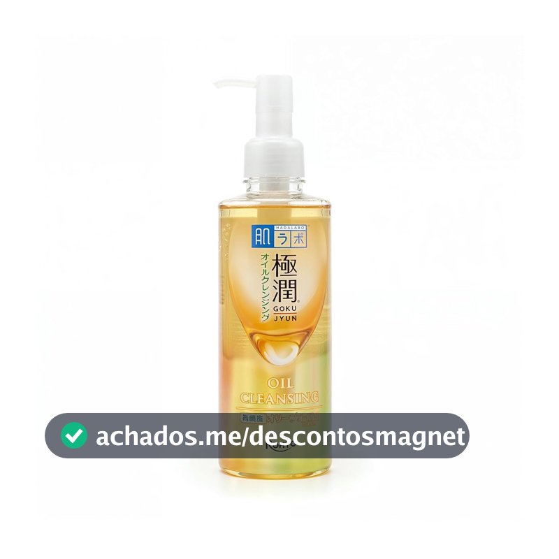 Hada Labo® Gokujyun Oil Cleansing - Óleo de limpeza facial demaquilante com Ácido Hialurônico 200ml