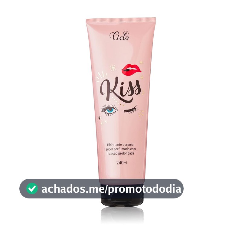 Ciclo Cosméticos Loção Hidratante Kiss 240Ml