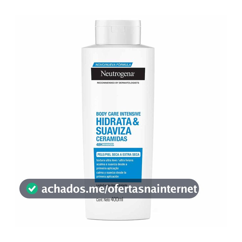 Hidratante Corporal Neutrogena Body Care Intensive Hidrata & Suaviza, 400ml