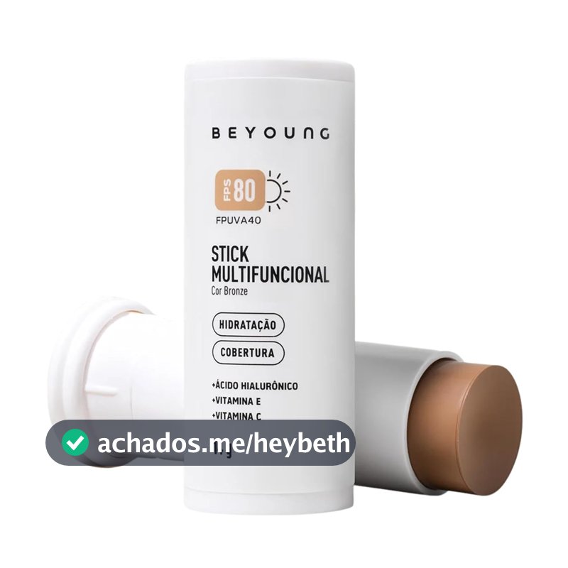 Beyoung Stick Multifuncional Com Cor FPS 80 Bronze 14g
