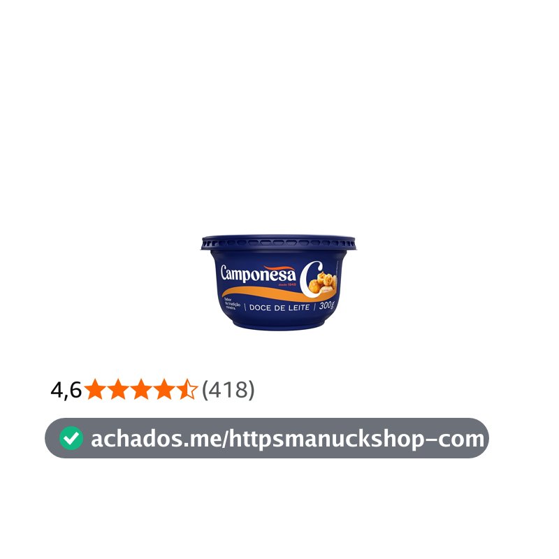 Camponesa - Doce de Leite Pastoso 300g