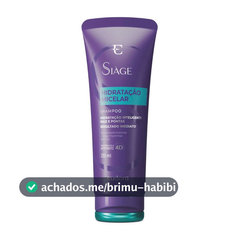 Eudora Siàge Hidratação Micelar Shampoo 250ml