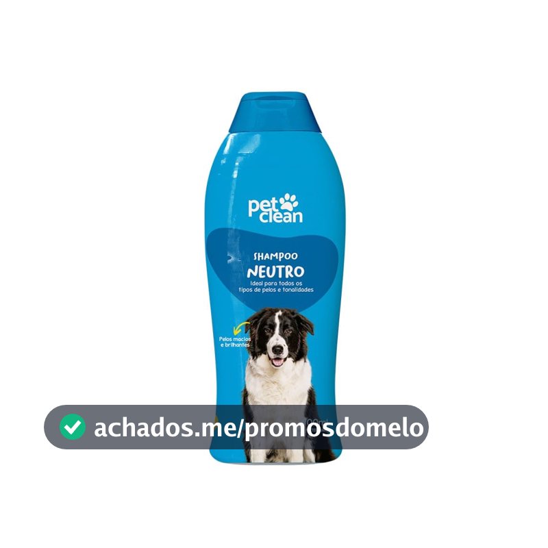 Shampoo Neutro 2 em 1-700 ml, Pet Clean