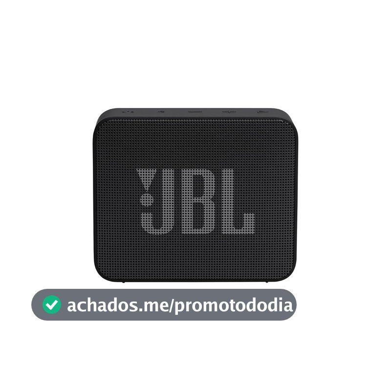 JBL Go Essential 2 Caixa de Som Bluetooth Portátil Preta