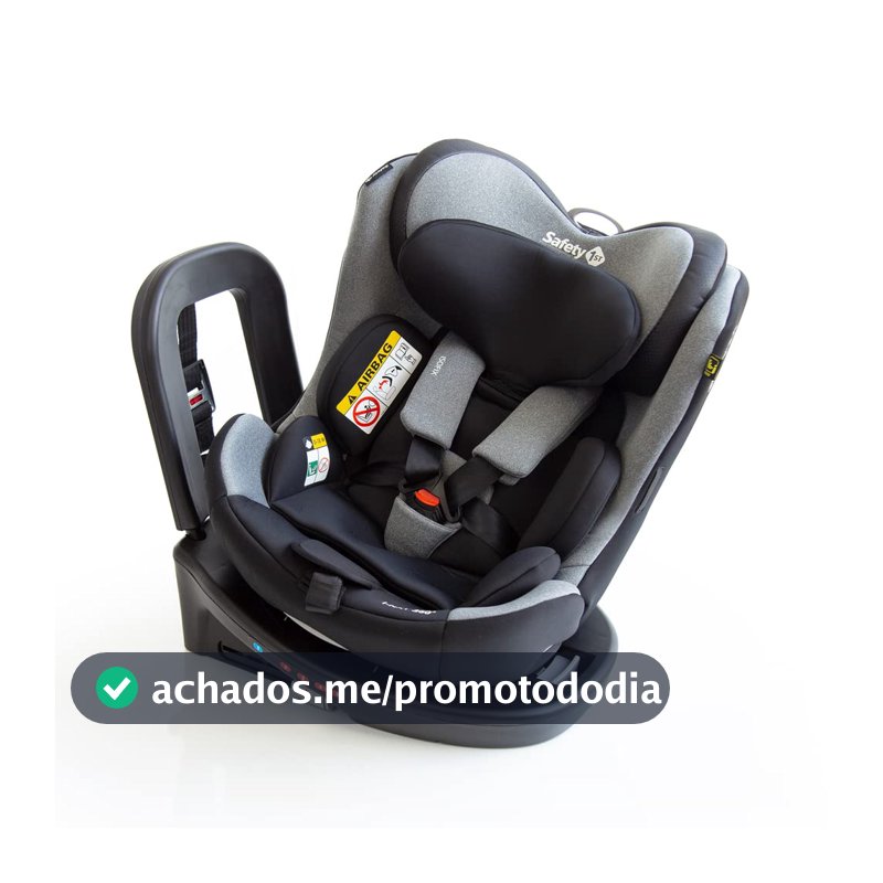 Cadeirinha Safety 1st, i-NXT, 0 a 36kg, com Giro 360° e Isofix, Grey Urban