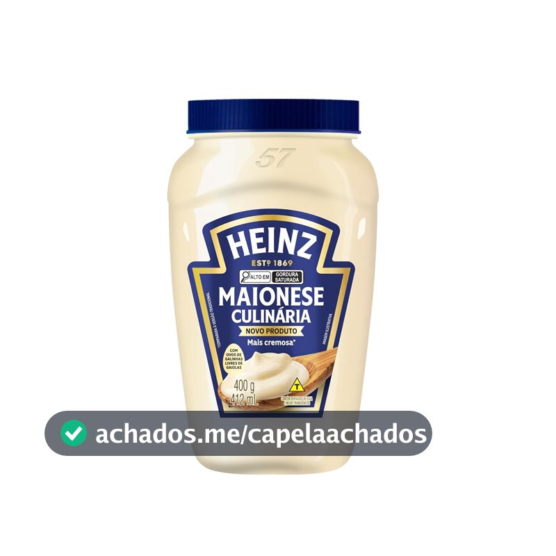 Heinz Maionese Tradicional 400G