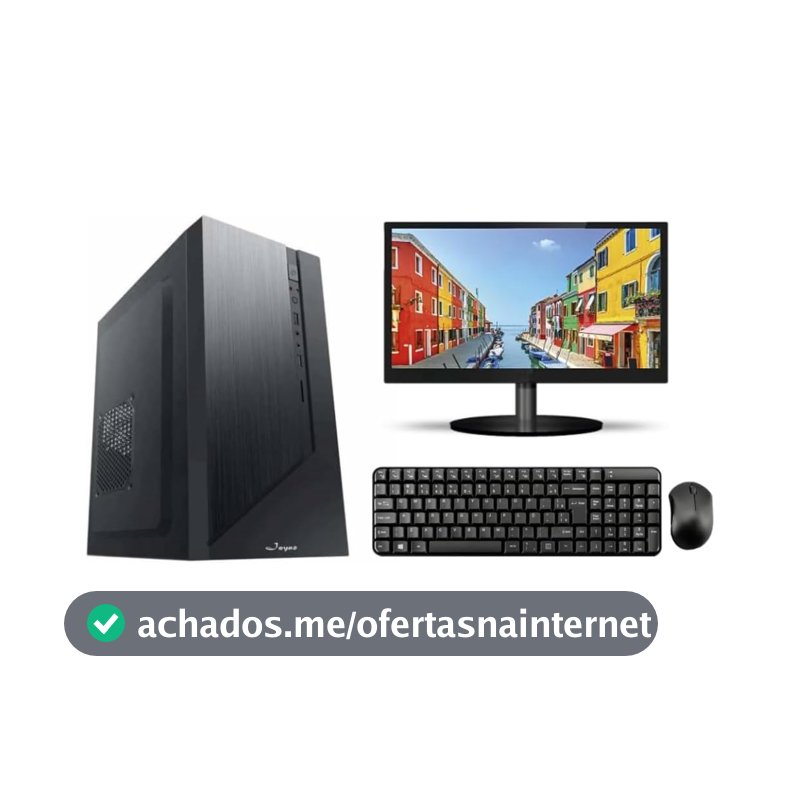 COMPUTADOR COMPLETO INTEL I7 2600 16GB RAM SSD 480GB MONITOR 19 WIFI WINDOWS 11 TRIAL