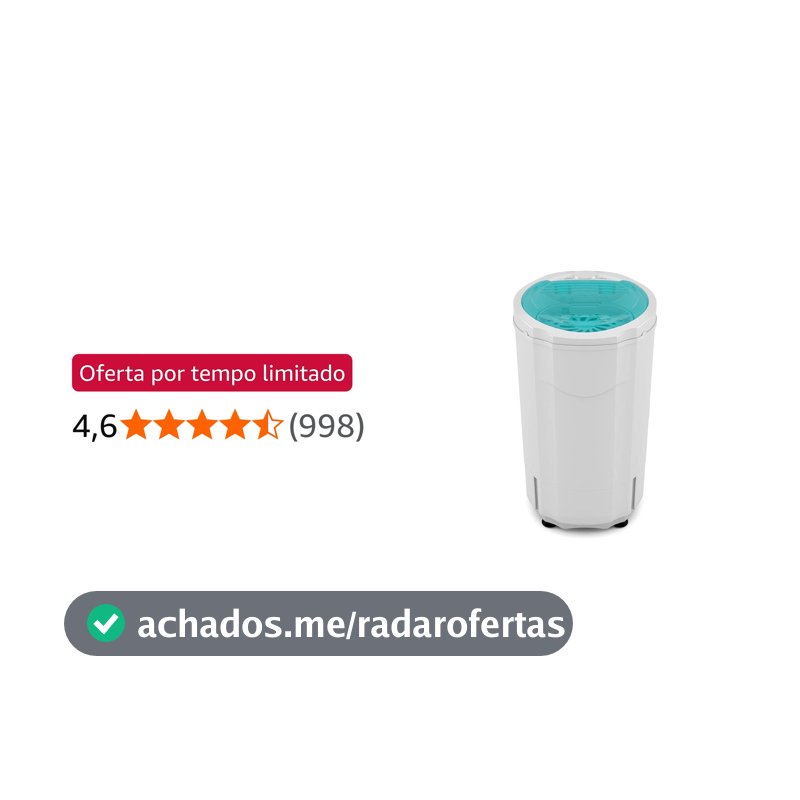 Britânia Britania Centrifuga Roupas BCR15B 127V, Modelo: 37501009
