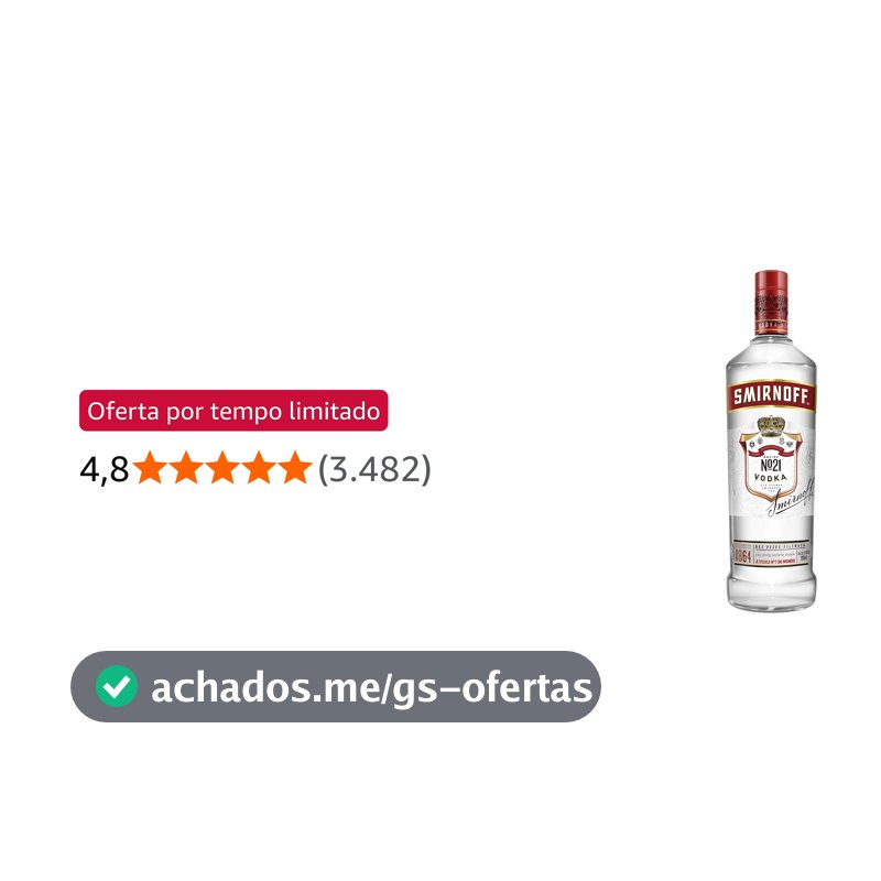 Smirnoff Vodka Nº 21 998ml