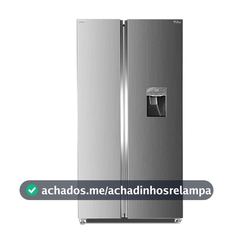 Refrigerador Philco PRF535ID Side By Side 434 Litros 220V