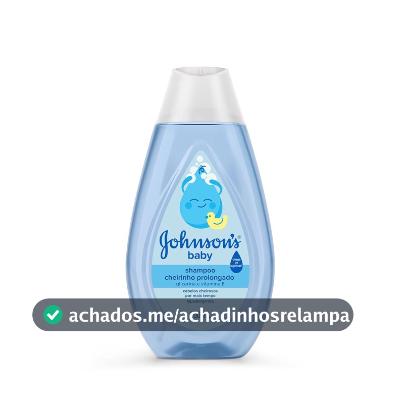 Shampoo Johnson's Baby Cheirinho Prolongado, 200ml