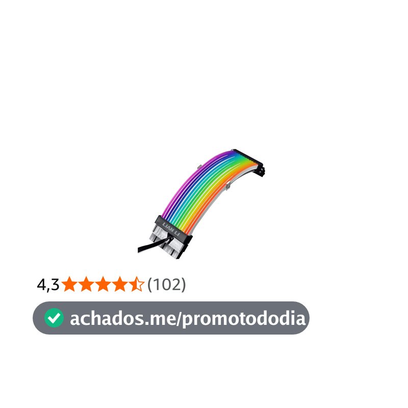 LIAN LI ENDEREÇO RGB STRIMER Plus 24-PIN