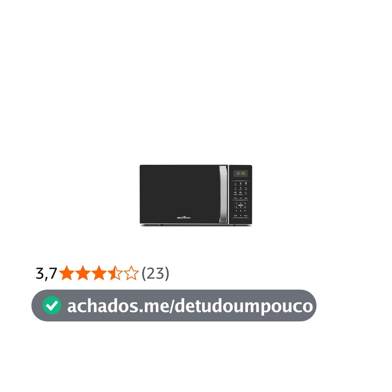 Micro­ondas BMO23-220V - 20L Britânia 1100W