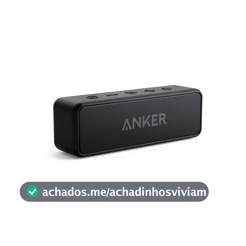 Anker soundcore 2 Caixa de Som Bluetooth Portátil com 12W de Som Estéreo