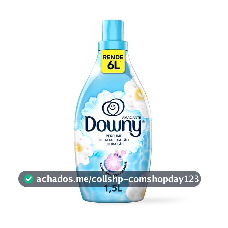 Amaciante de Roupa Concentrado Downy Brisa Suave, 1,5L