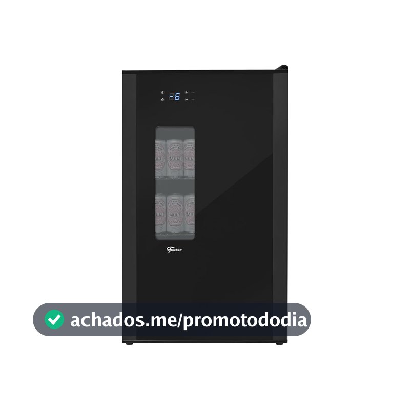 Fischer Cervejeira Infinity Multi Frost Free 92L Preto 127V