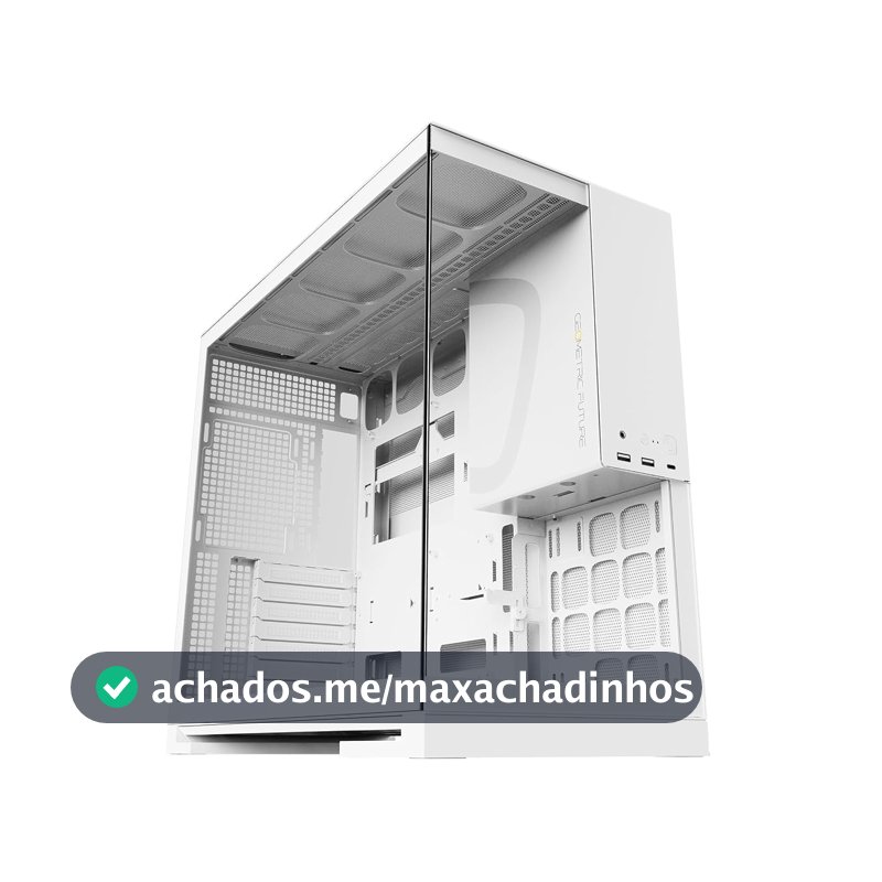 Gabinete Gamer Geometric Future Model 5 Branco