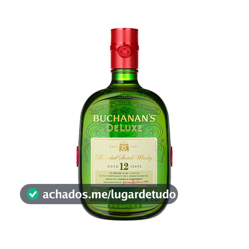 Whisky Buchanan's Deluxe 12 Anos 1L