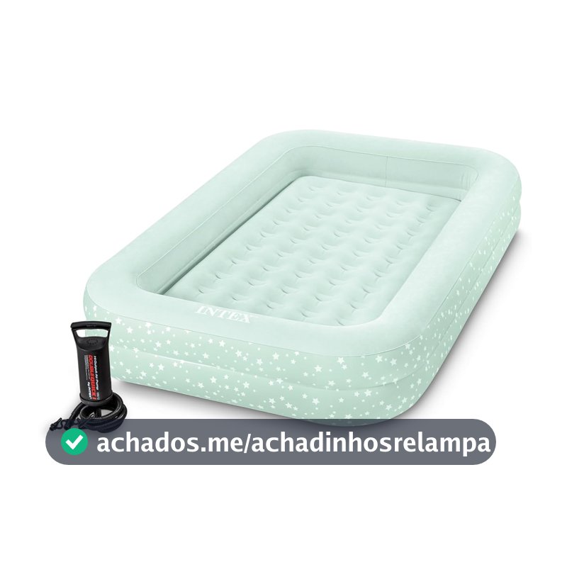 Colchão para Viagem Noite Feliz (c/ Bomba Manual)