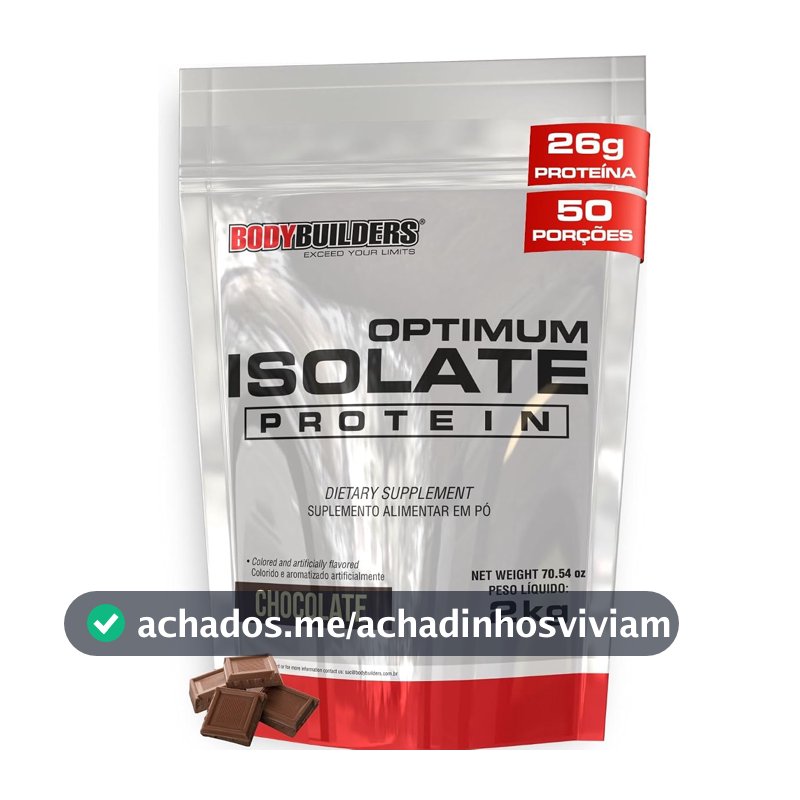 Optimum Isolate Whey Protein Chocolate 2kg - Bodybuilders