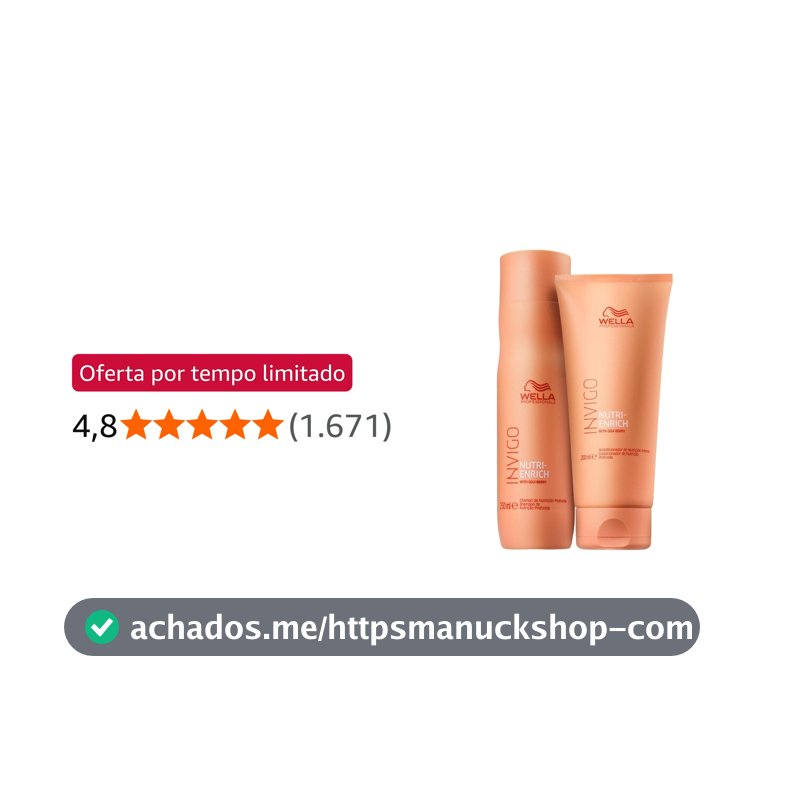 Kit Wella Professionals Invigo Nutri-Enrich Duo (2 Produtos)