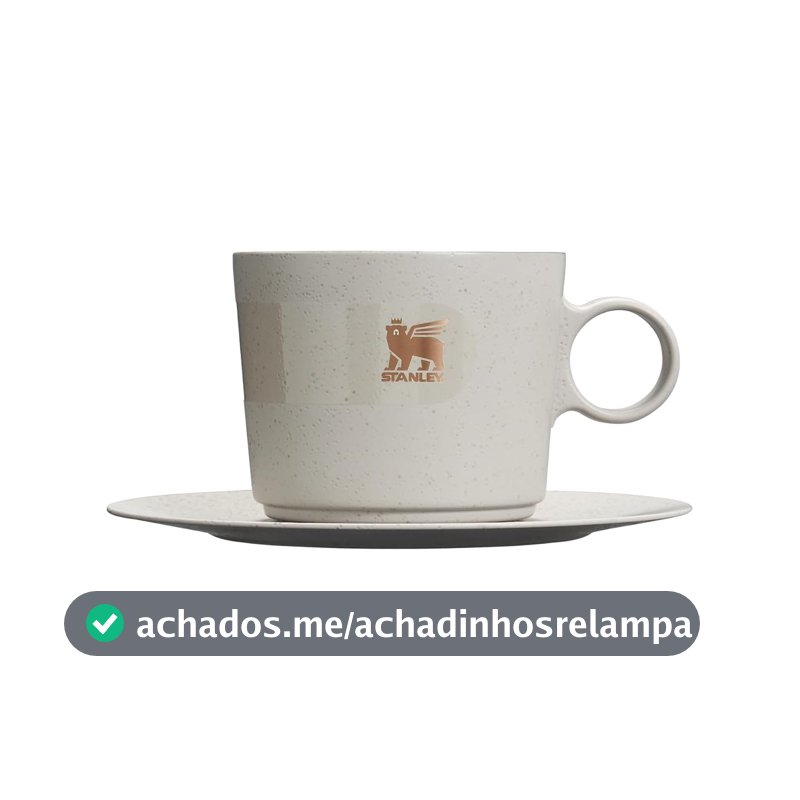 Capuccino Mug Com Pires Ash Bronze Stanley 192ml