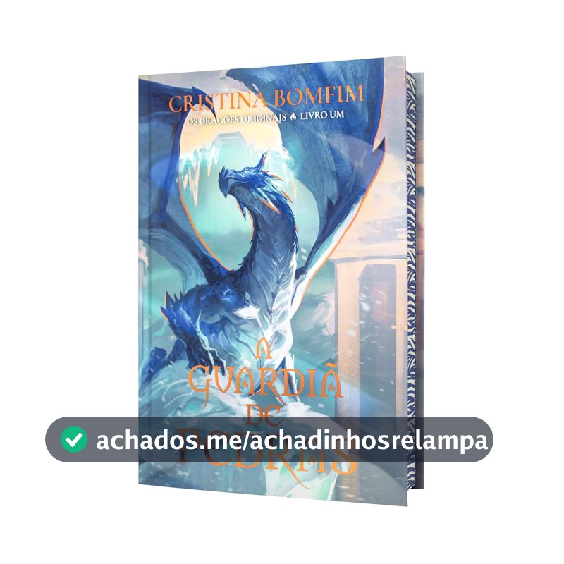 A guardiã de pedras – Romantasia slow burn em edição com capa dura e pintura trilateral, primeiro livro da série Os Dragões Originais