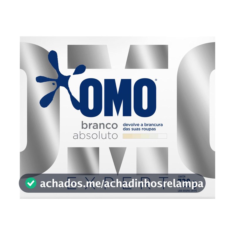 Lava-Roupas em Pó Roupas Brancas Omo Expert Caixa 720g