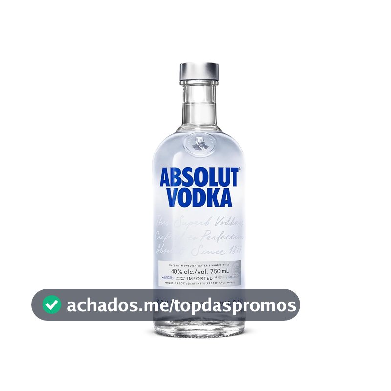 Absolut Vodka Original Sueca 750ml Absolut Sabor vodka 750 Ml