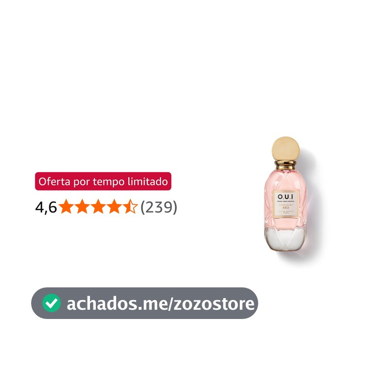 O.U.i Madeleine 862 Eau de Parfum 75ml