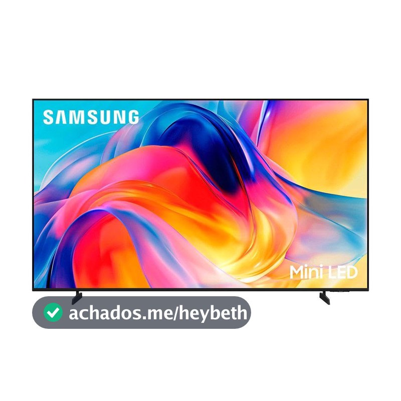 Samsung Smart TV 75" Mini LED 4K M75H 26/2027, Vision AI Companion, Modo Futebol, Xbox Cloud Gaming, Canais Gratuitos, 7 Anos de Atualização