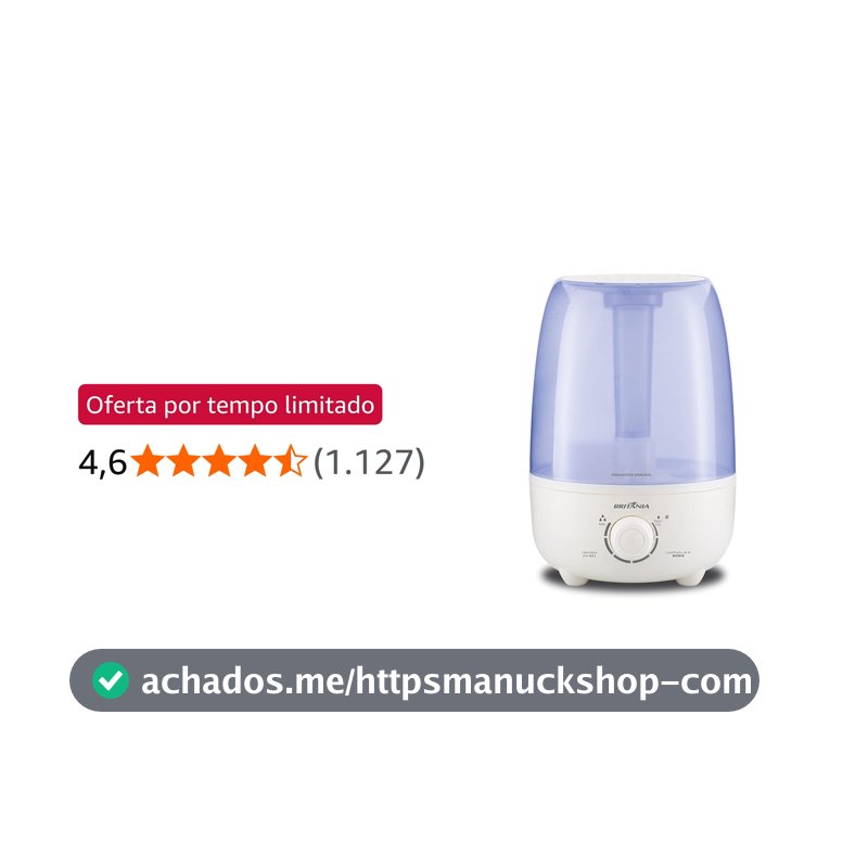 Britânia Umidificador 4.8l BUD04B, Bivolt Plástico