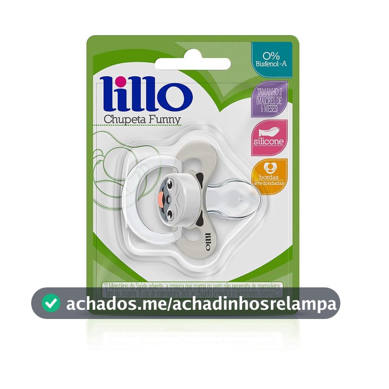 Chupeta Anatômica de Silicone Lillo, Cachorro, Bege, Tamanho 2