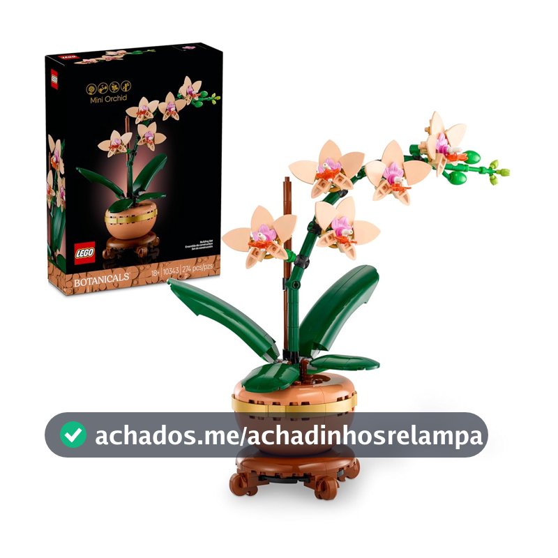 LEGO Botanicals Mini Orquídea 10343 (274 Peças)