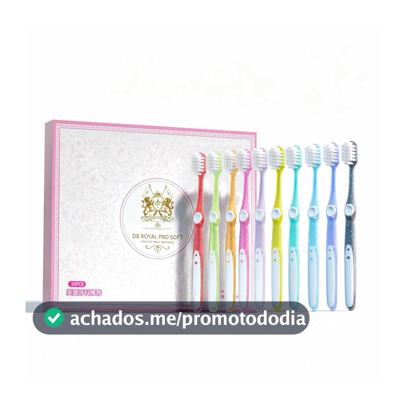 OralGos Escova de Dente Ultra Macia 10 Unidades